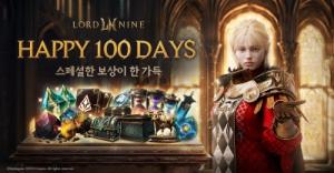 스마일게이트 ‘로드나인’ 100일 기념 ‘HAPPY 100 DAYS’ 이벤트 실시