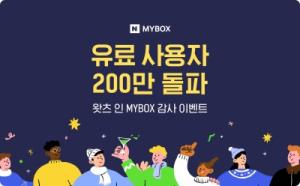 네이버클라우드 ‘마이박스’, 유료 사용자 200만 돌파…일상을 기록하는 MZ 세대 필수 스토리지로 자리매김