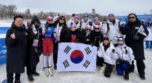 문체부, 하얼빈 동계AG 한국선수단 귀국 환영