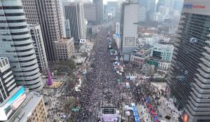 광화문 국민대회 15일 300여만 결집 '성황'